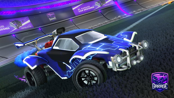 A Rocket League car design from sscdtho
