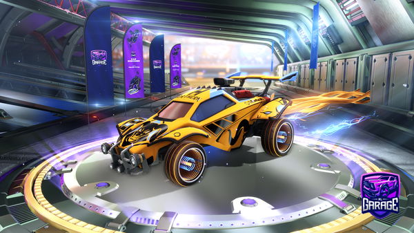 A Rocket League car design from MrChronTrading