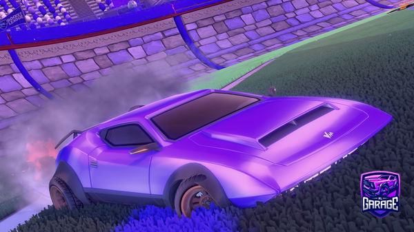 A Rocket League car design from Mahgam