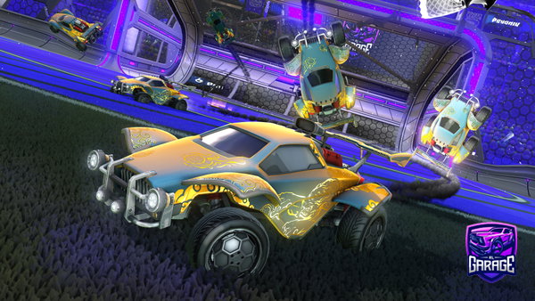 A Rocket League car design from Glmbeeteldor