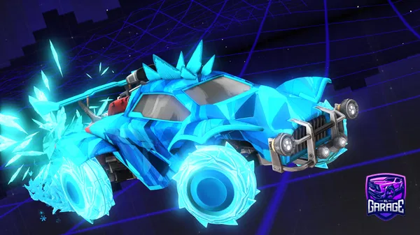 A Rocket League car design from NeonBanana7