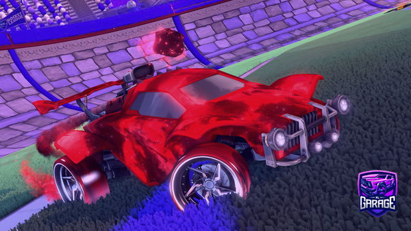 A Rocket League car design from Boodpower