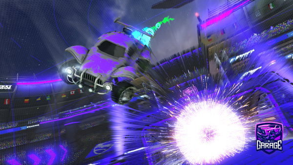 A Rocket League car design from zxrghost07