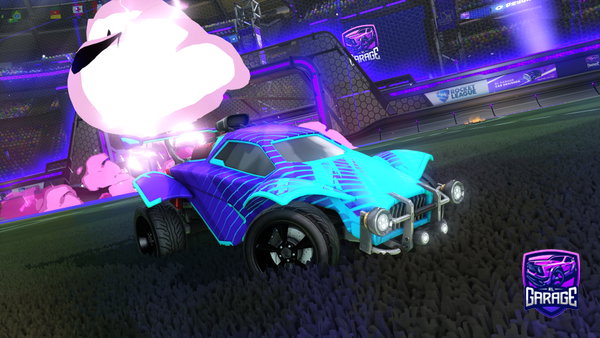 A Rocket League car design from Drxvmz