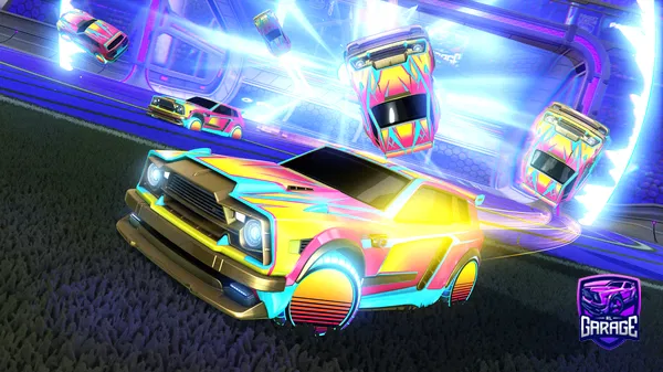 A Rocket League car design from JagDrakon