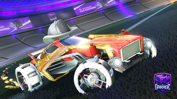 A Rocket League car design from DoggosGG