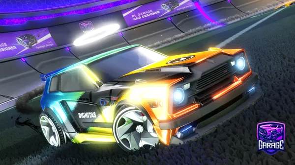 A Rocket League car design from Tije07