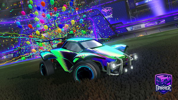 A Rocket League car design from Tlar6