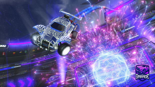 A Rocket League car design from CalWheezy