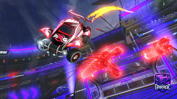 A Rocket League car design from Qei