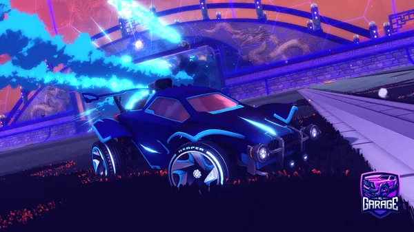 A Rocket League car design from Isakiscoolbtw