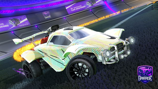 A Rocket League car design from RocketLeagueDaily