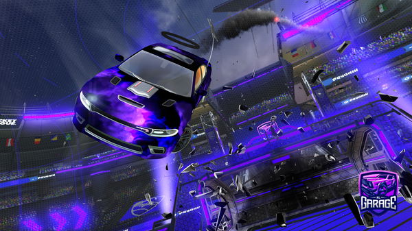 A Rocket League car design from Pear_RL