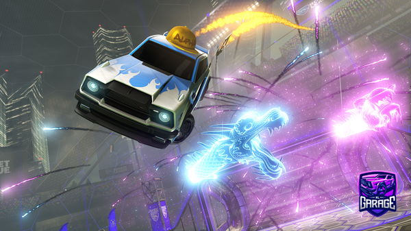 A Rocket League car design from Shawnjr