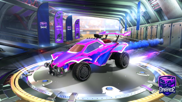 A Rocket League car design from Flammable831