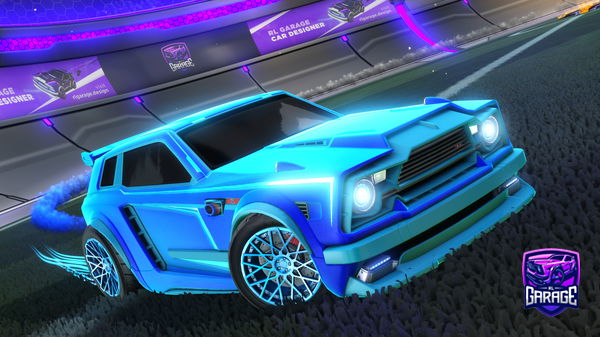 A Rocket League car design from Beiqles