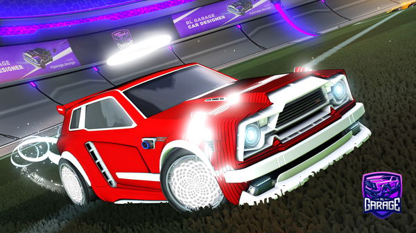 A Rocket League car design from ArmstrongIsGaming