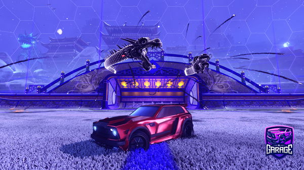 A Rocket League car design from P4nd4393