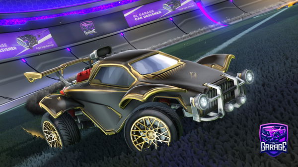 A Rocket League car design from Pulse_Cash12