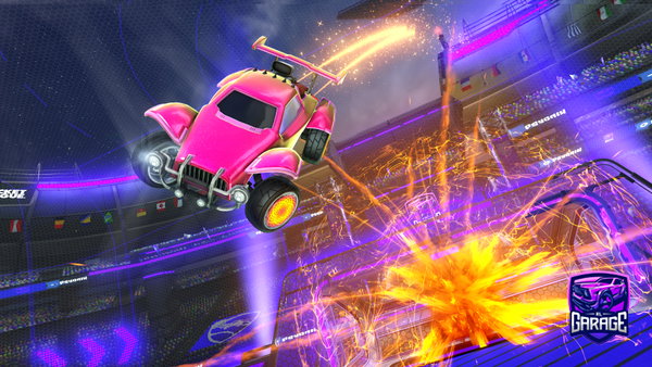 A Rocket League car design from Tijlonardo