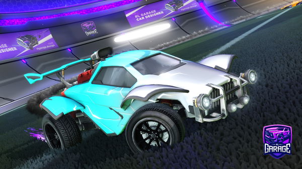A Rocket League car design from unluckyy