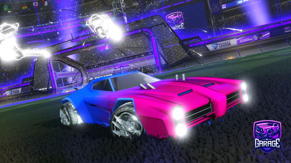 A Rocket League car design from Flixinz