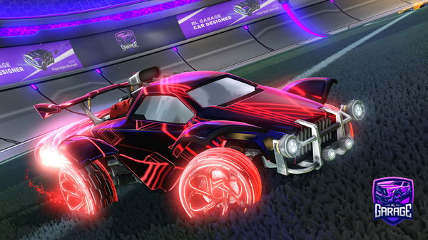 A Rocket League car design from Indiewowow9wowpw