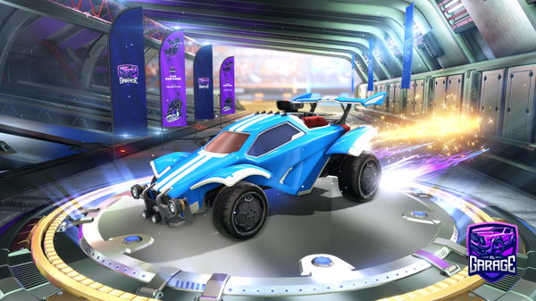 A Rocket League car design from BLACKFORCES