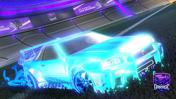 A Rocket League car design from Syskull