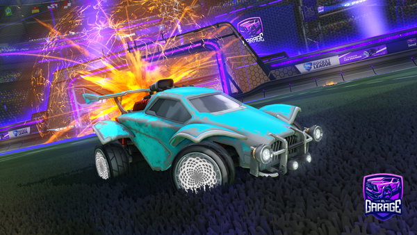A Rocket League car design from AFlockOfDonuts