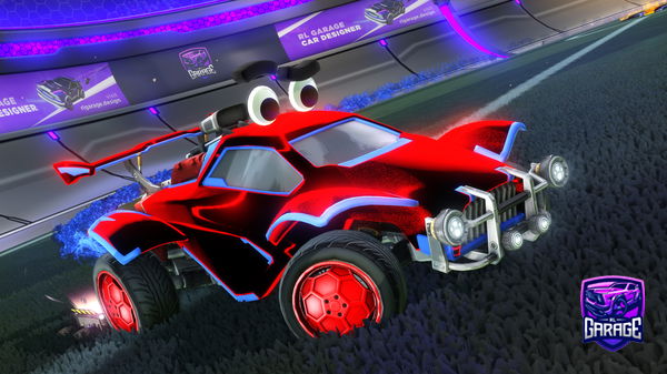 A Rocket League car design from Cardiffian10