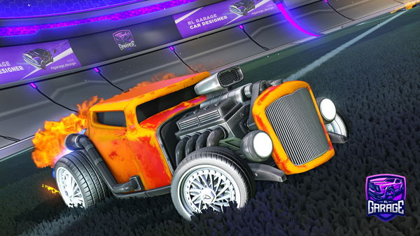 A Rocket League car design from Itz_schope