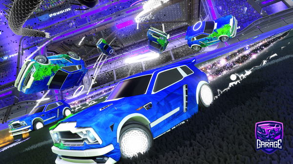 A Rocket League car design from Ferretface7940