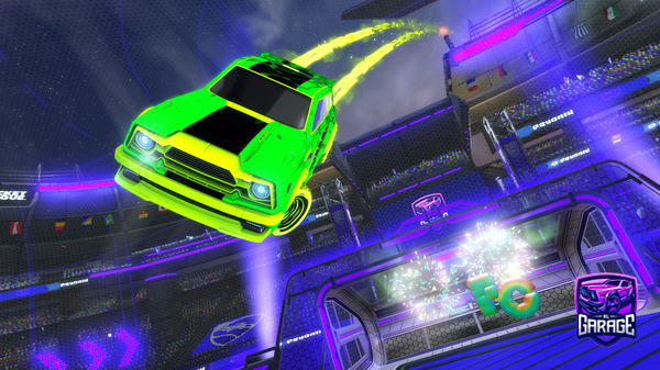 A Rocket League car design from Faze_trex