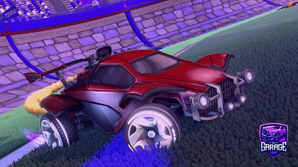 A Rocket League car design from Aleuknow