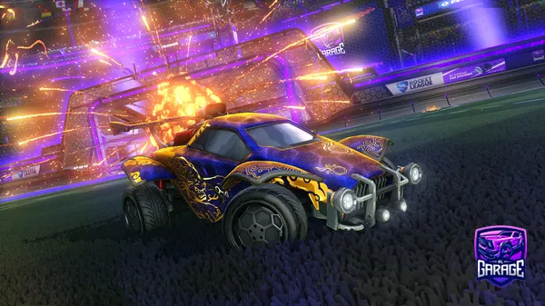 A Rocket League car design from VicMc