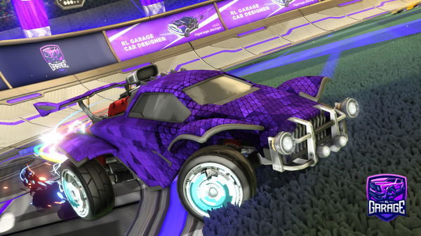 A Rocket League car design from UnderZombie001
