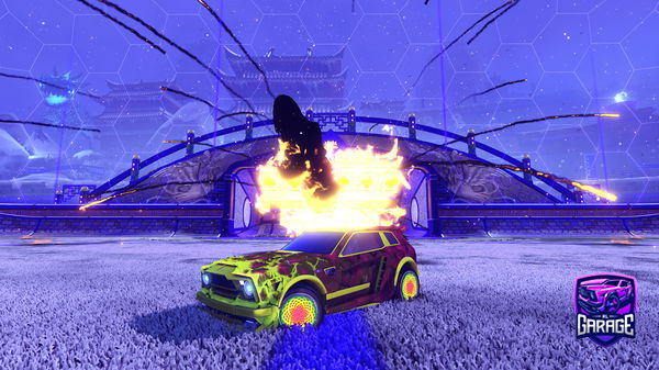 A Rocket League car design from J_Weezy