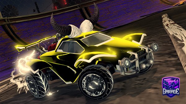 A Rocket League car design from GrrGttPaow