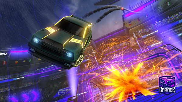 A Rocket League car design from ItzS1CK