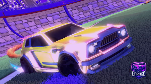 A Rocket League car design from Fennec_goalkepper