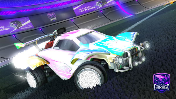 A Rocket League car design from TarikYoshi