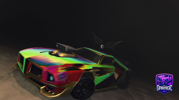 A Rocket League car design from Micha82