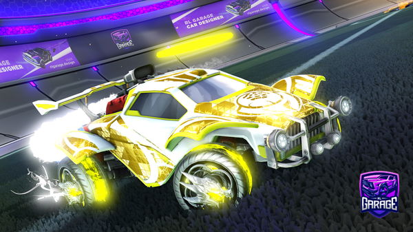 A Rocket League car design from ERJUN