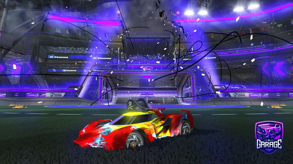 A Rocket League car design from LeKriliq