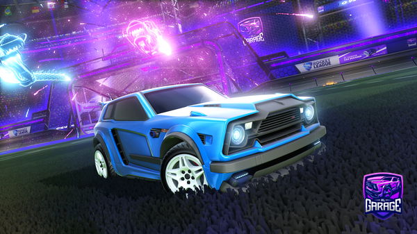 A Rocket League car design from Olibob_on_30FPS