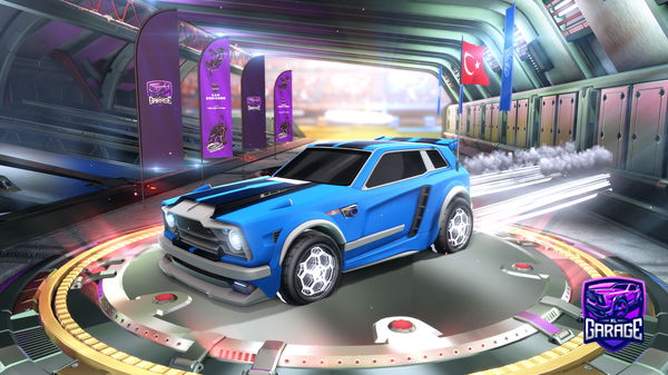 A Rocket League car design from Flaxkikare