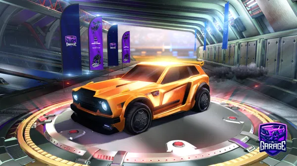 A Rocket League car design from IsolatedDoor7805