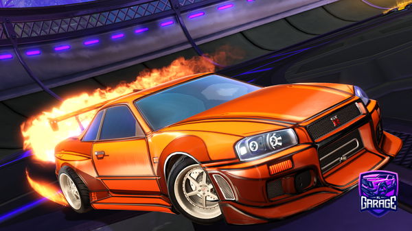 A Rocket League car design from Gizmoutatime