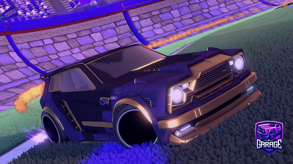 A Rocket League car design from Nateistall